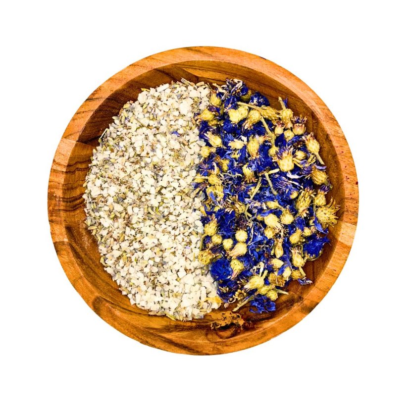 BLUE SERENITY - Sůl s levandulí a květy chrpy